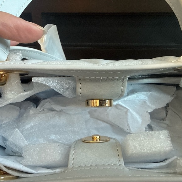 Kate Spade Cream Quilted Satchel - Picture 3 of 4